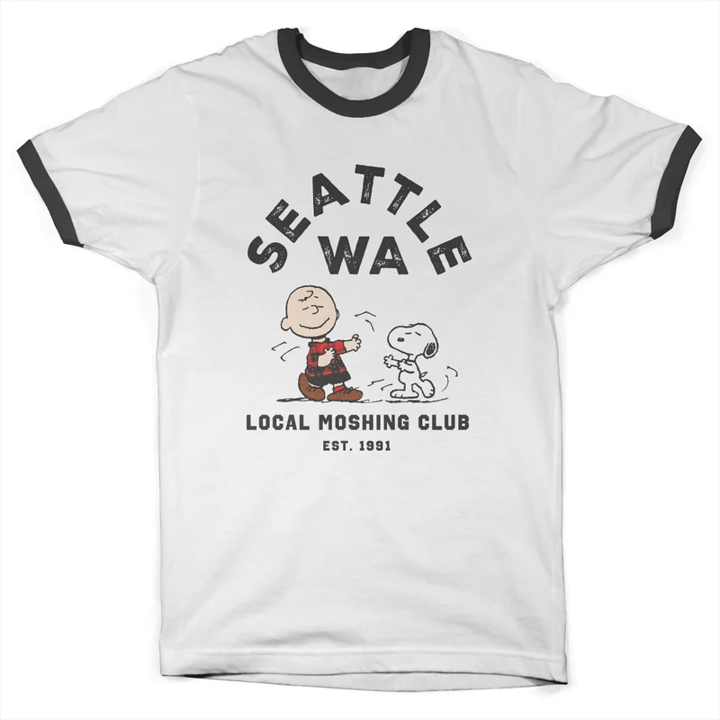 Seattle WA - Local Moshing Club Ringer Tee