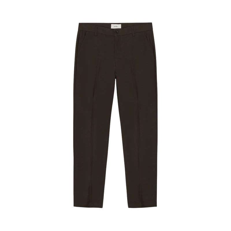 Brushed Twill Reg Suit Pants - Molé Brown "32