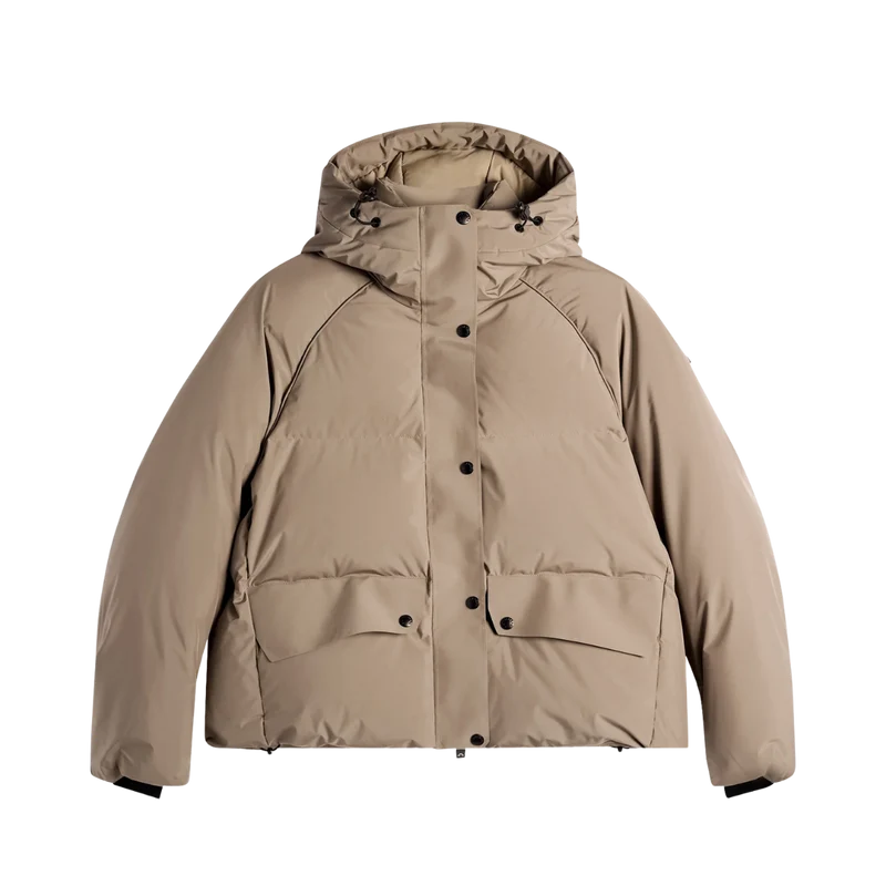 Lea Down Jacket - Brindle