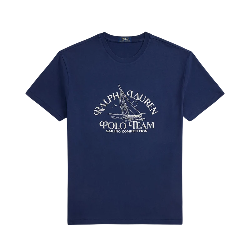 Knit T-Shirt - Dark Cobalt