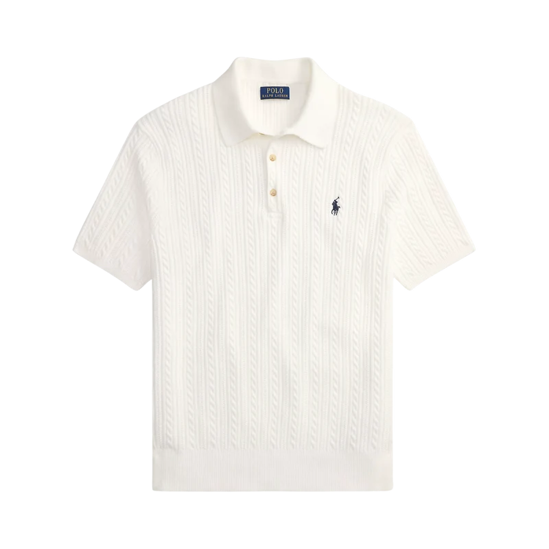 Sweater Pullover - Deckwash White W/ Navy Pp