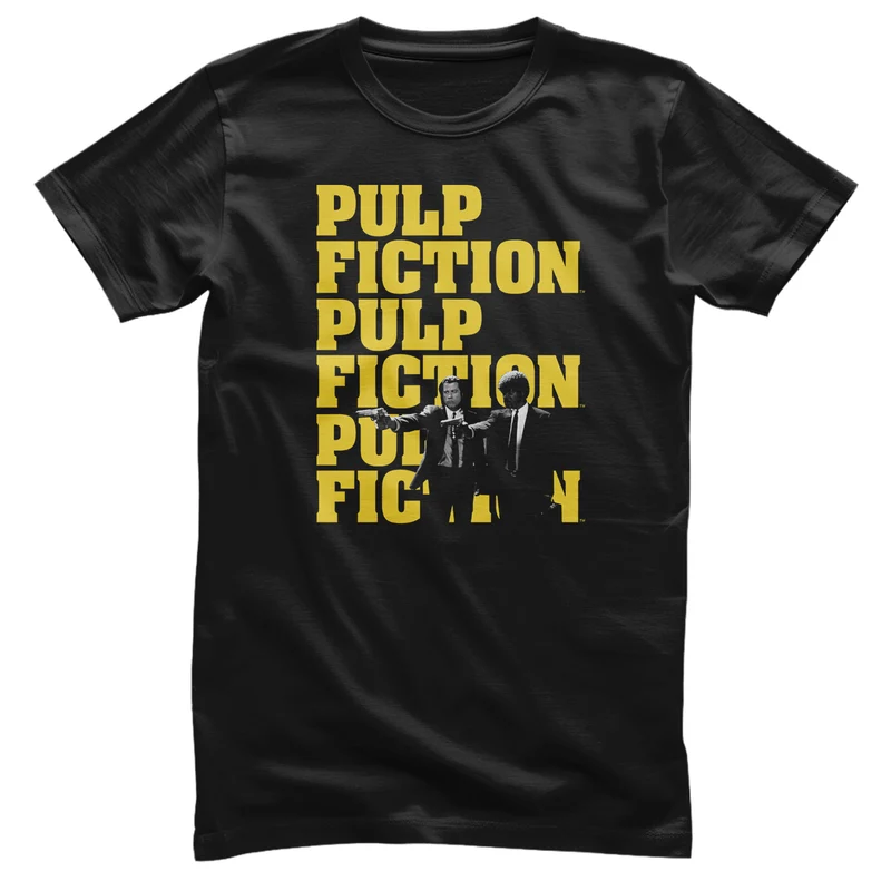Pulp Fiction Stacked Logos T-Shirt