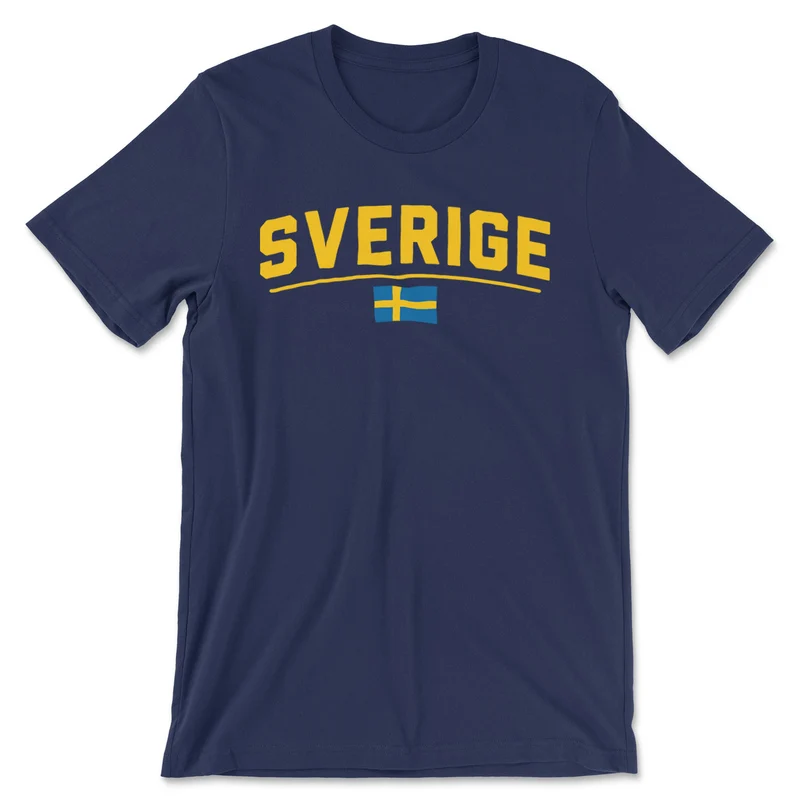 Sverige Flagga Tee