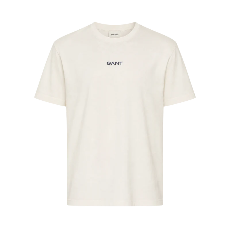 Small Graphic T-shirt - Creamed White