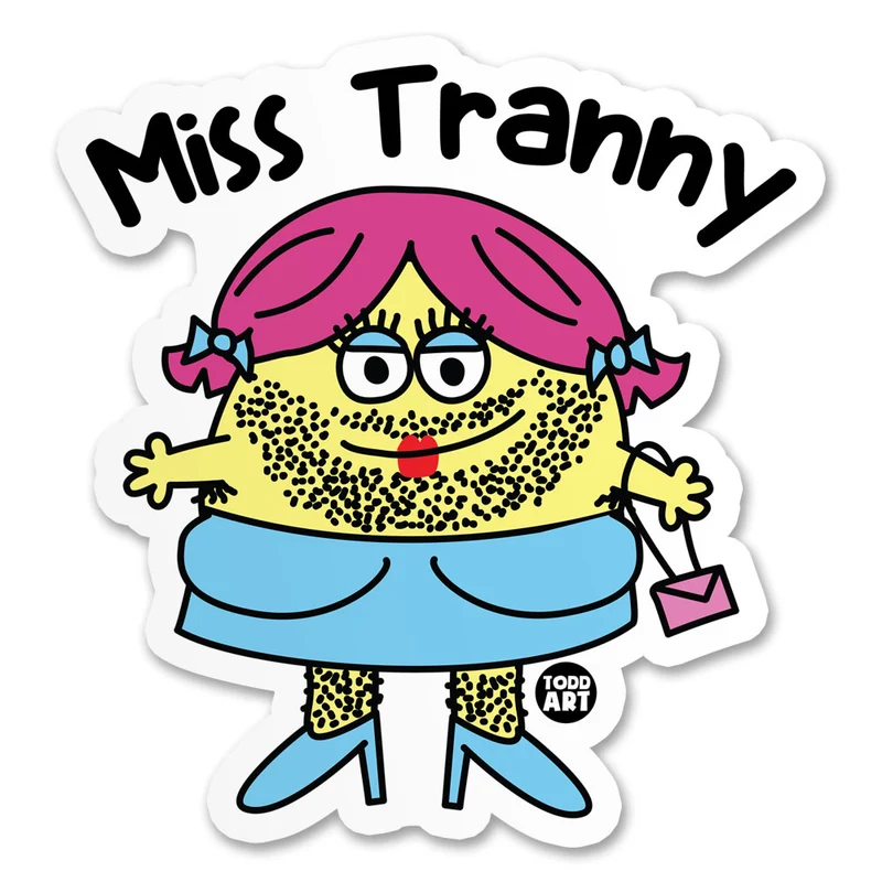 Miss Tranny Sticker