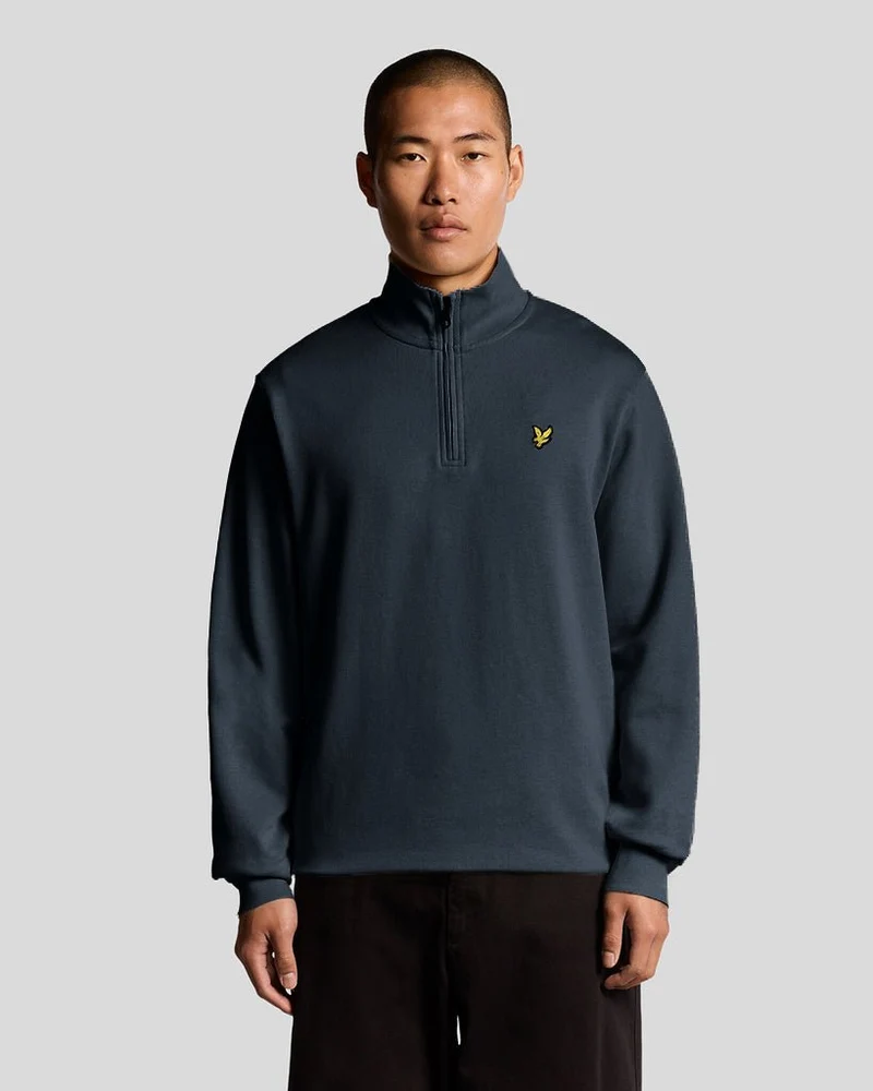 Everyday 1/4 Zip Cotton Sweatshirt