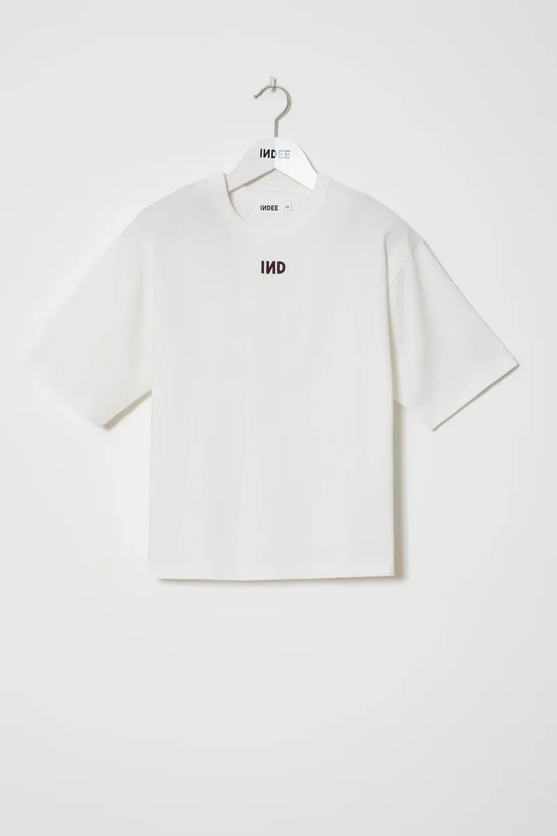 ROUND NECK T-SHIRT WITH STRIPES