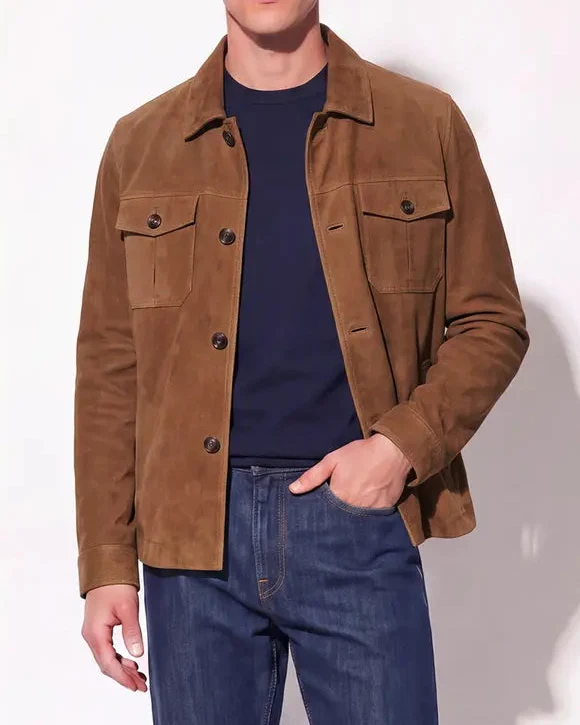 ROCKANDBLUE Luis Shirt Jacket - Walnut