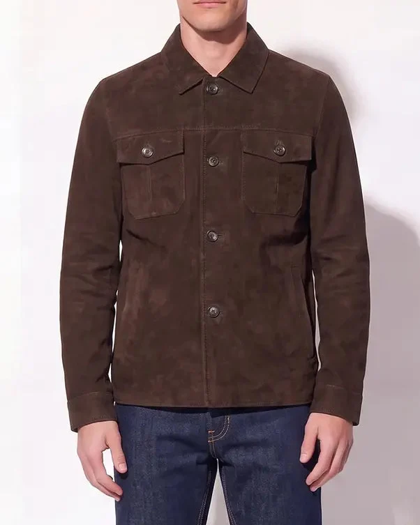 ROCKANDBLUE Luis Shirt Jacket - Dark Brown