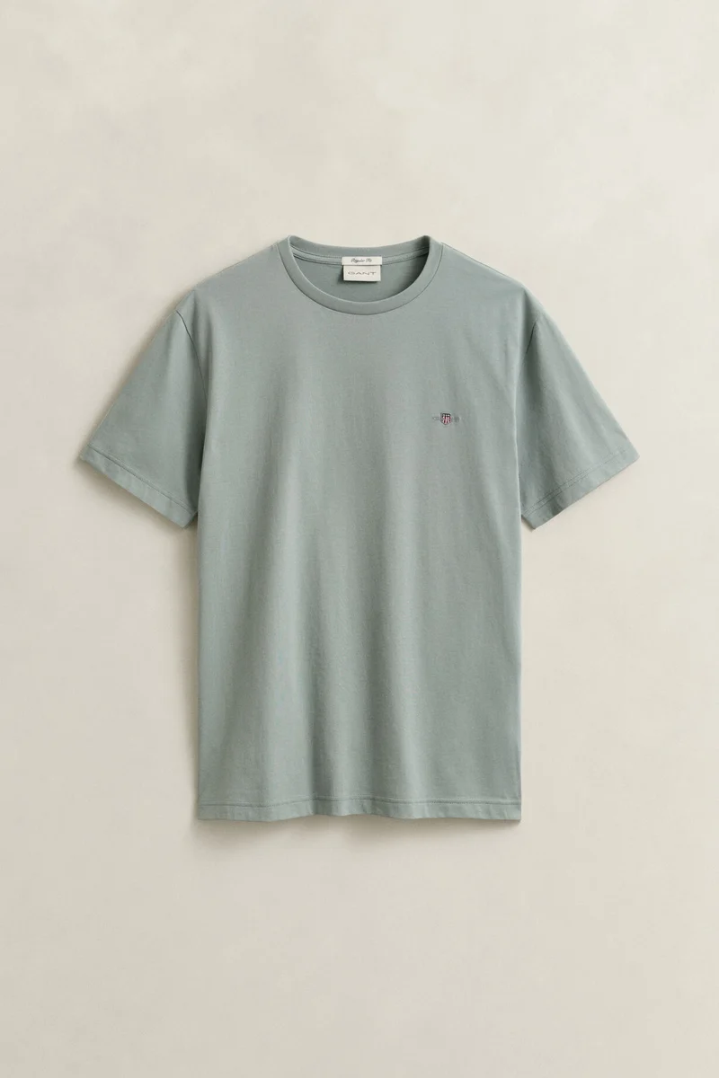 GANT Shield T-Shirt - Ceramic Grey