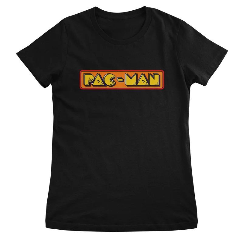 Pac-Man Classic Logo Girly Tee