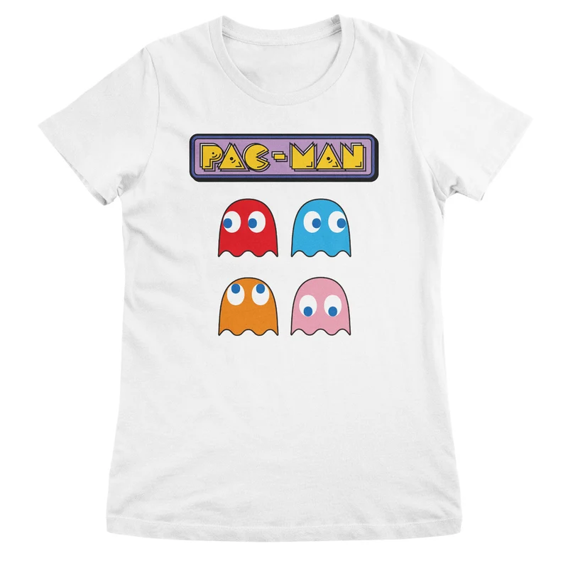 Pac-Man Ghosts Girly Tee