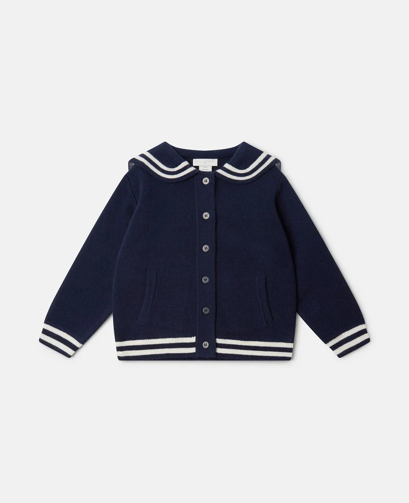 CARDIGAN WITH SAILOR COLLAR
