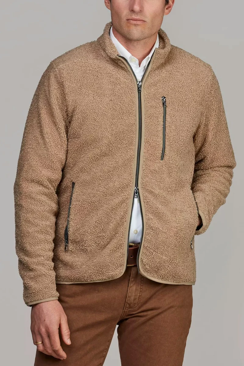 HANSEN & JACOB Pile Fleece Jacket - Mole