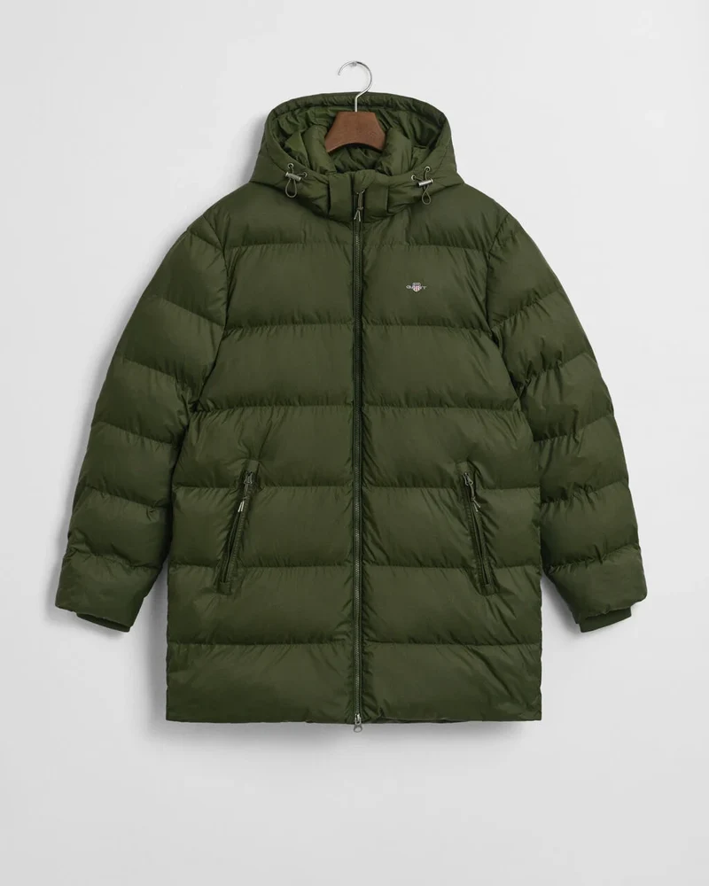 GANT Active Cloud Mid Lenght Jacket - Country Green