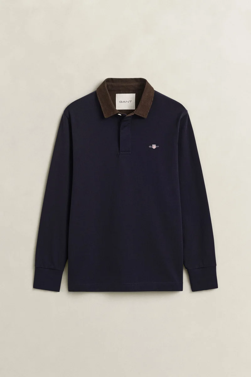 GANT Rugger Cord Collar - Evening Blue