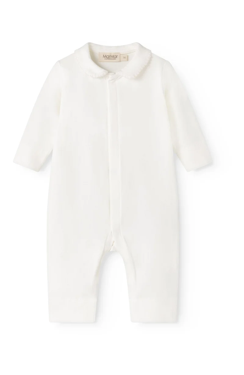 Ricci Modal Newborn Romper - Rosa Picot