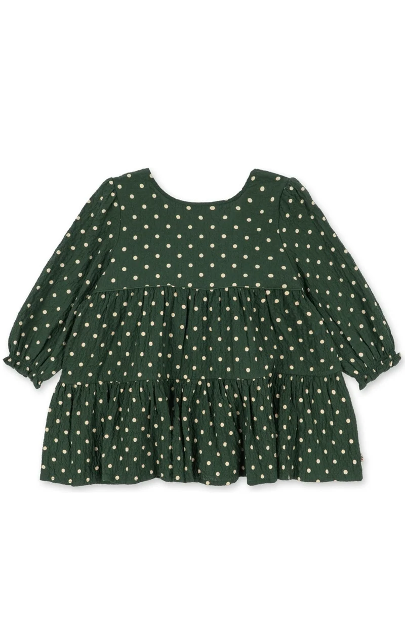 Elin LS Bow Dress - Dot Marseille