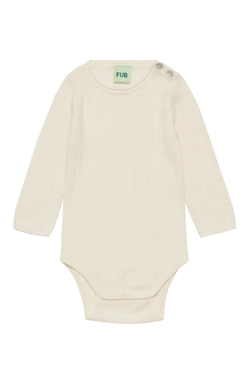 Baby Rib Body - Ecru