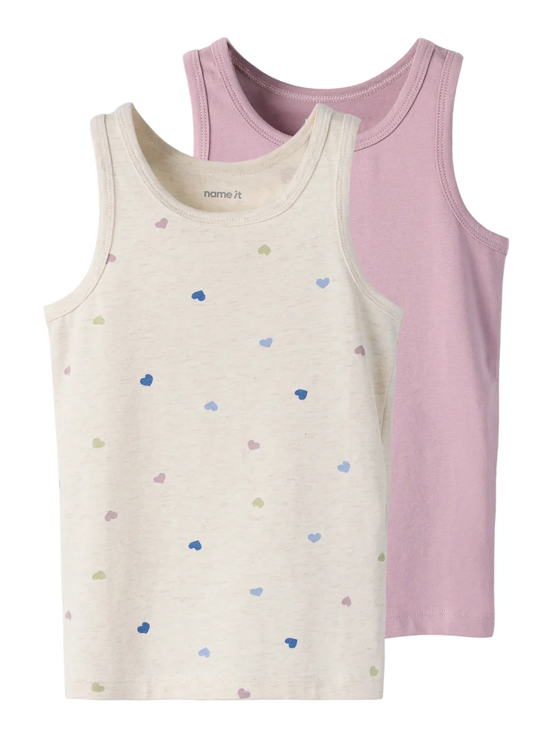 Tanktop 2-Pack Linnen