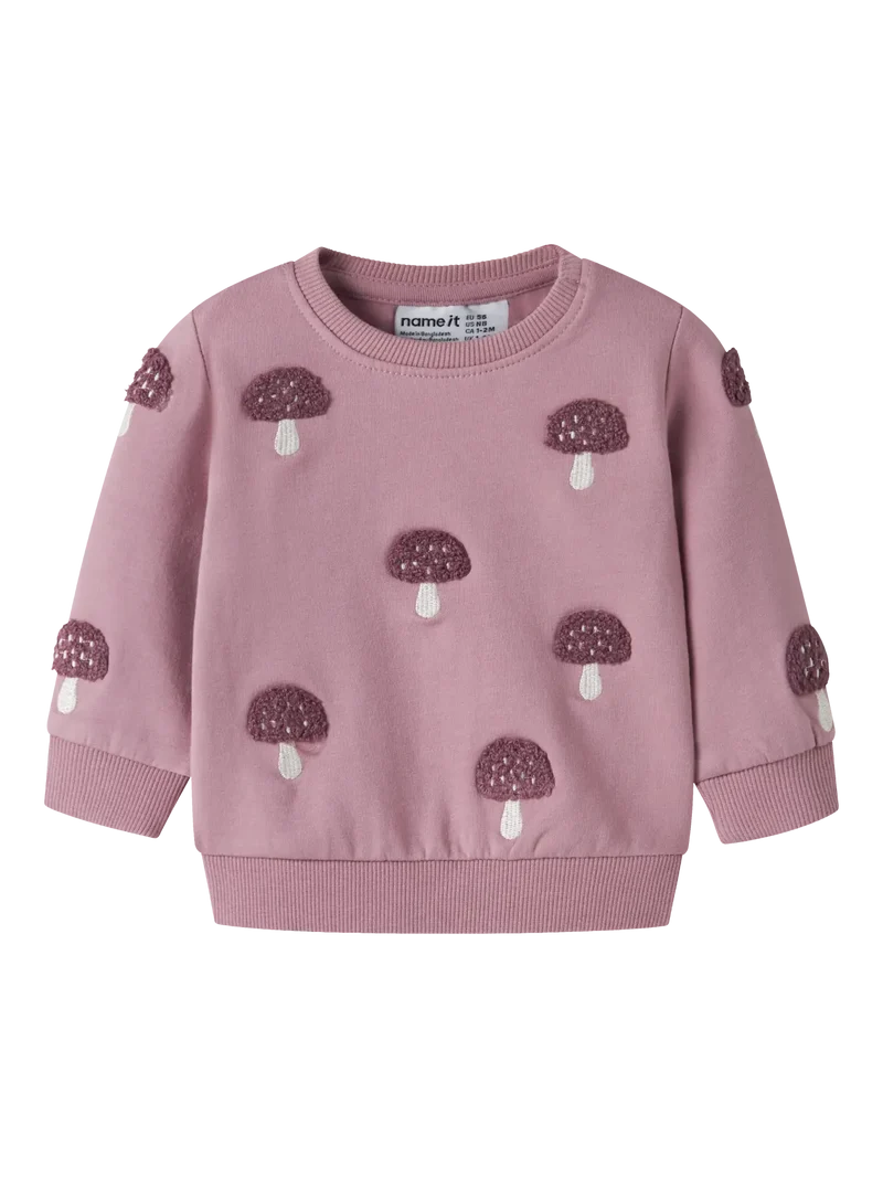 Oditte Baby Sweatshirt med Svampar