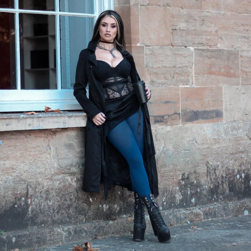 80 Denier Tights - Krakens Breath