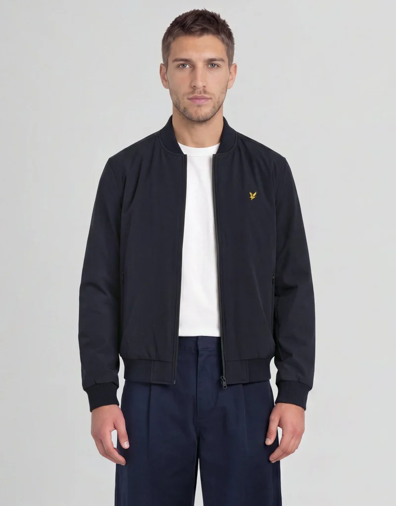 Nylon Padded Bomber Jacket