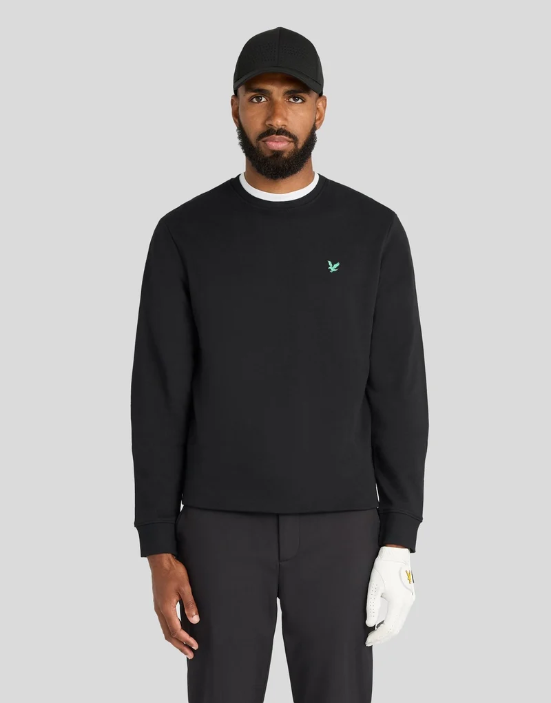 Green Eagle Cotton Crew Neck Sweatshirt