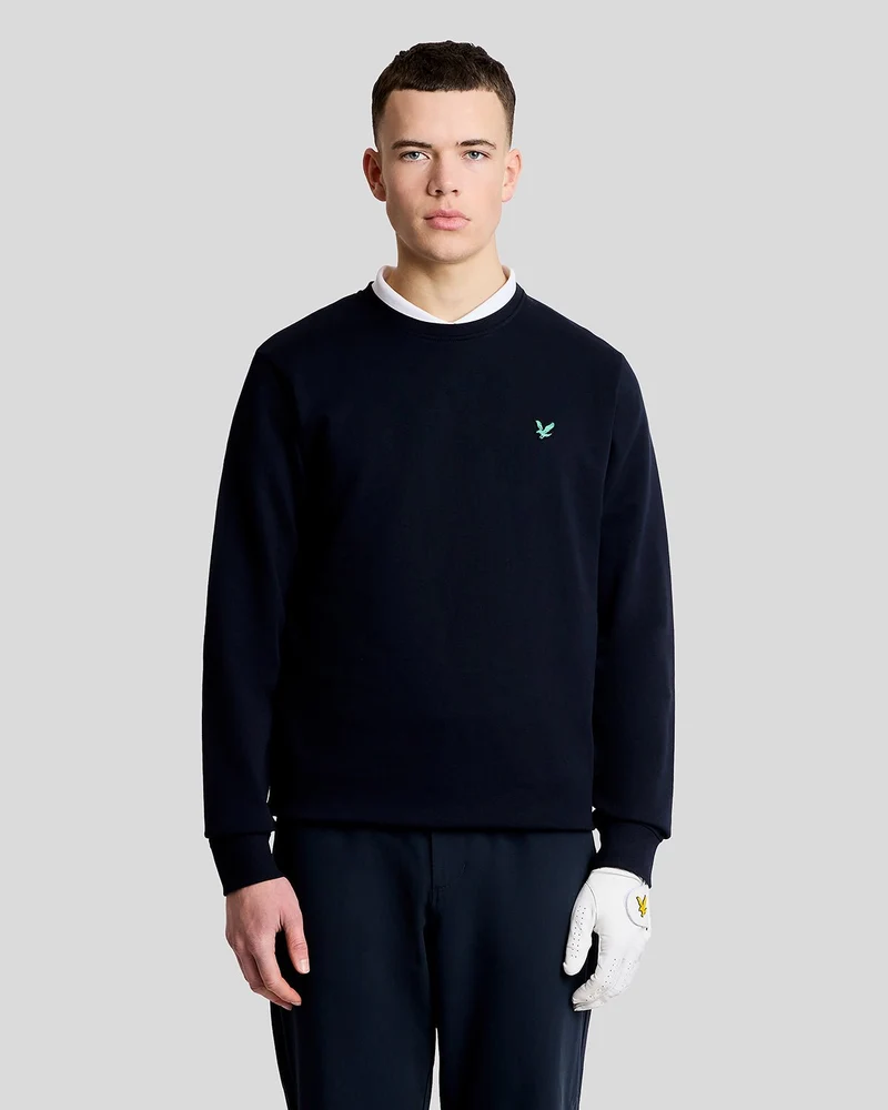 Green Eagle Cotton Crew Neck Sweatshirt