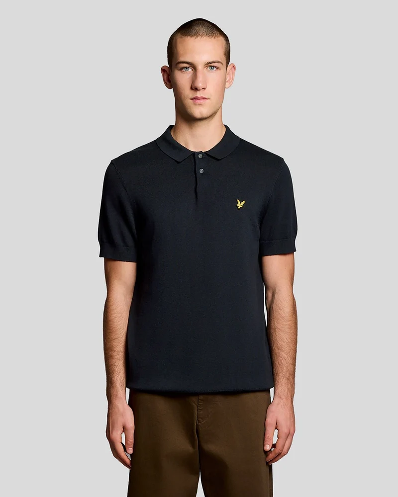 Cotton Knitted Polo Shirt