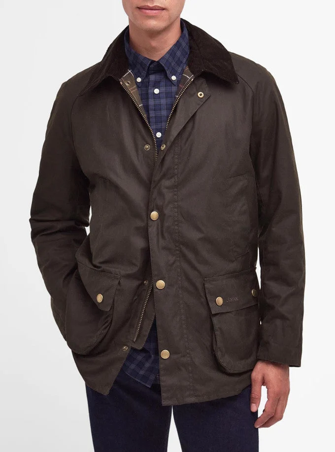 BARBOUR Ashby Wax Jacket - Olive