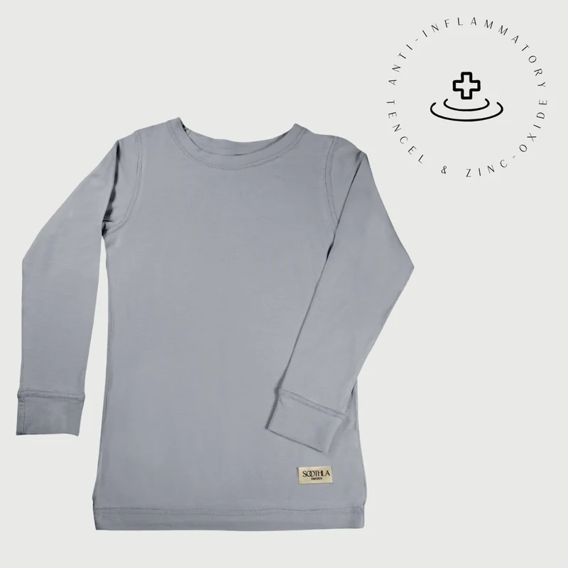 Children's Long-Sleeve Top for Sensitive Skin - Micro Chip