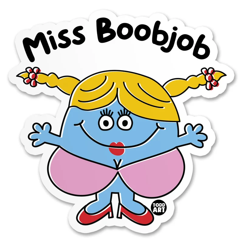 Miss Boobjob Sticker