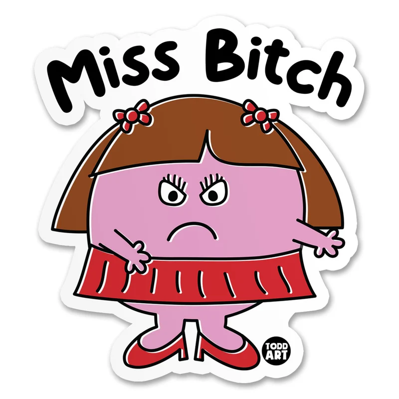 Miss Bitch Sticker