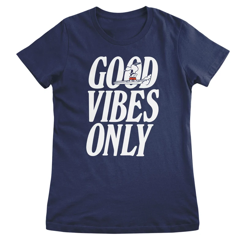 Peanuts - Good Vibes Only Girly Tee