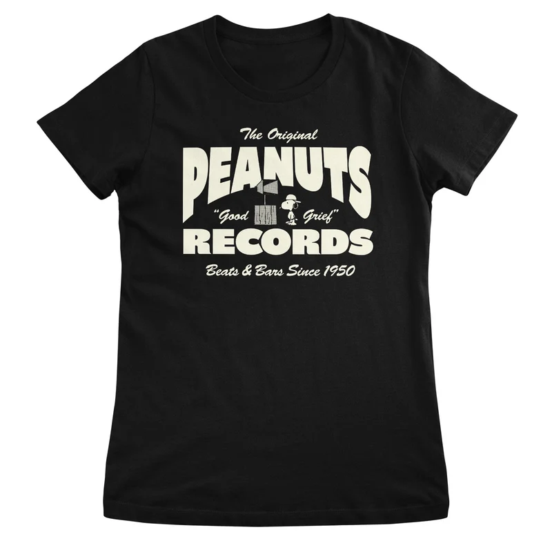 The Original Peanuts Records Girly Tee