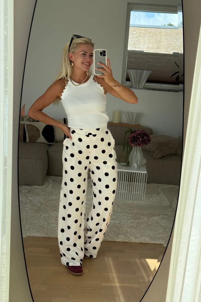 A-bee - Manon Top - White
