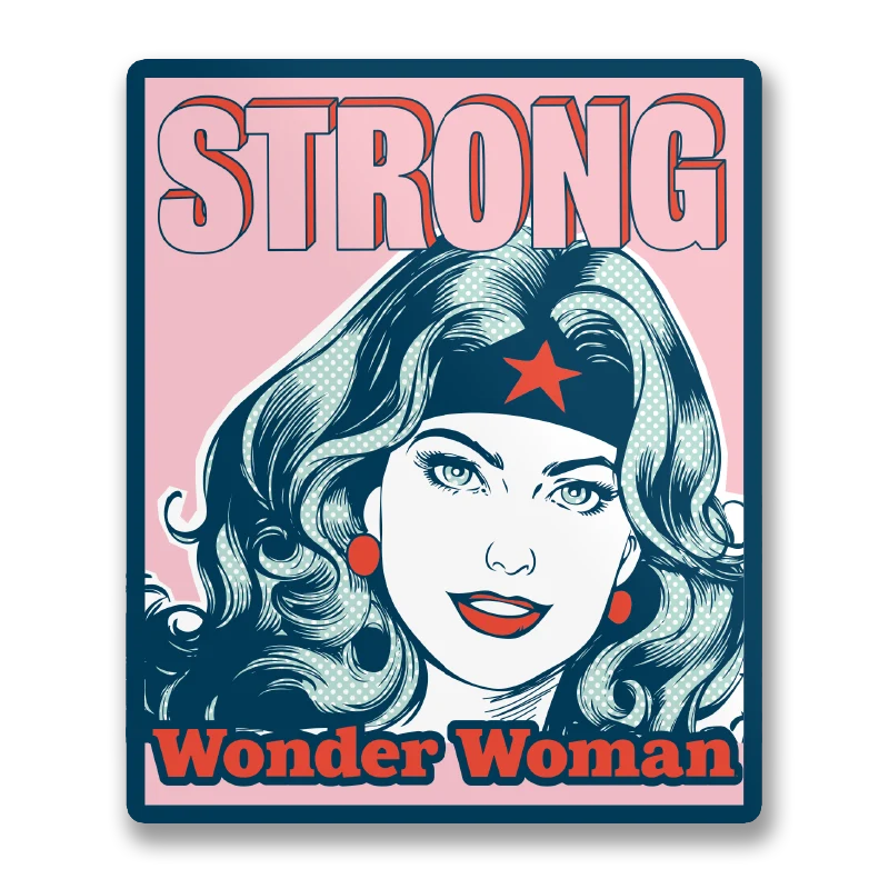 Wonder Woman - Strong Sticker