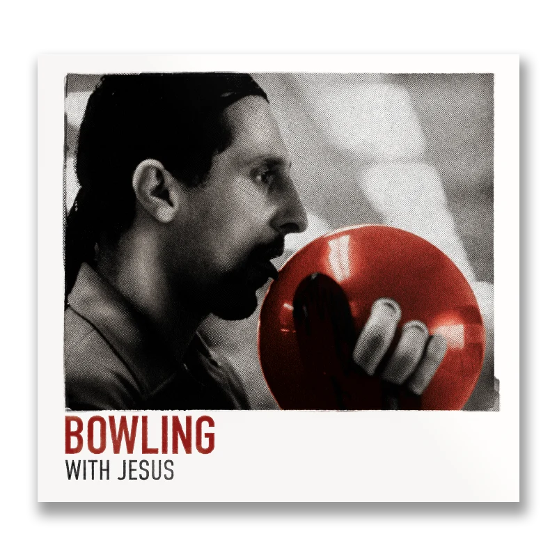Bowling With Jesus Sticker