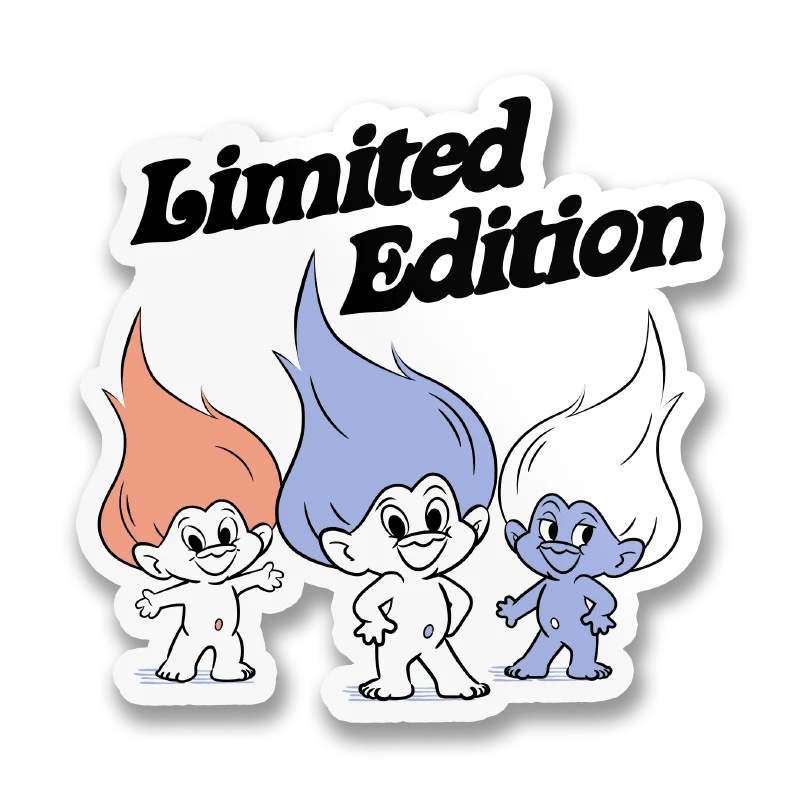 Trolls - Limited Edition Sticker
