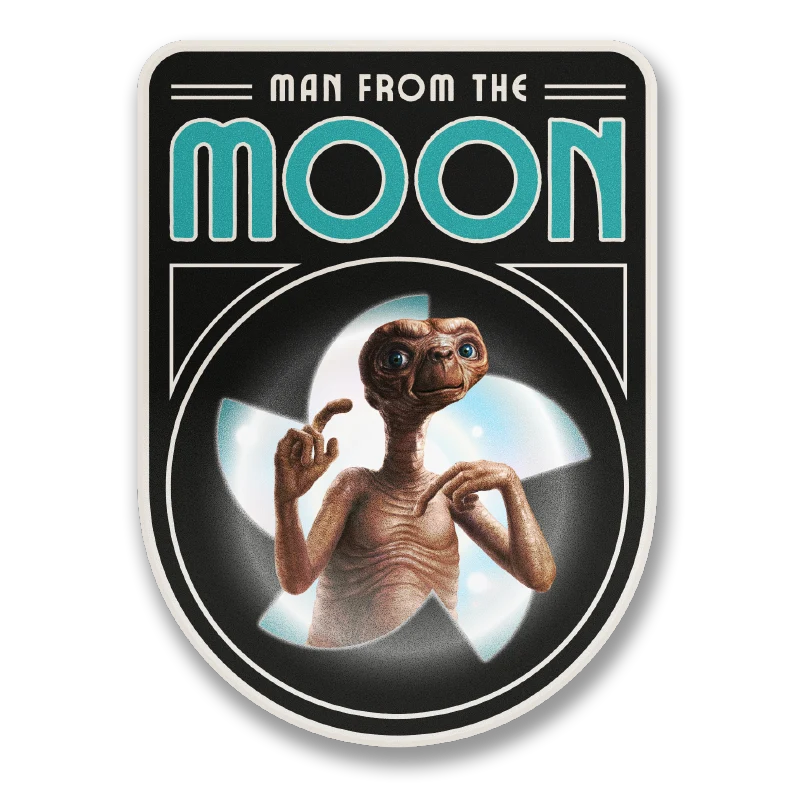 Man From The Moon Sticker