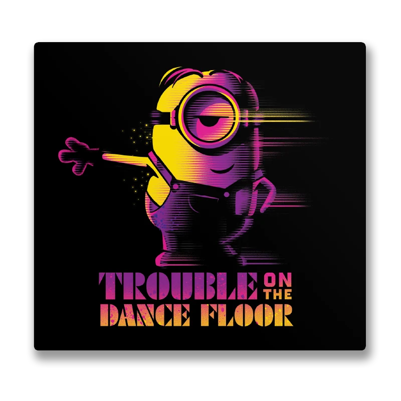 Trouble On The Dance Floor Sticker