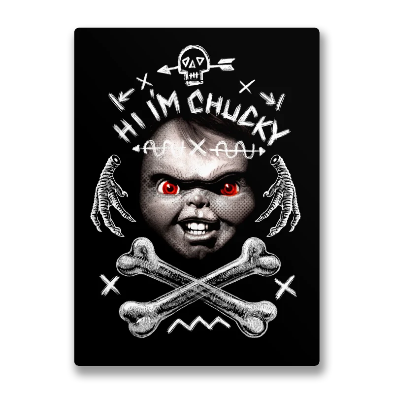 Hi I'm Chucky Sticker