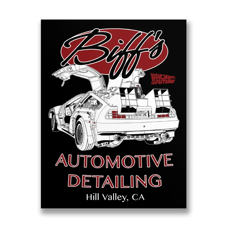 Biff's Automotive Detailing Sticker