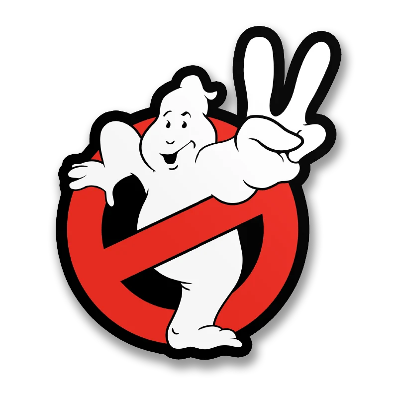 Ghostbusters 2 Logo Sticker