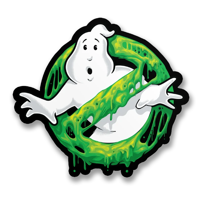 Ghostbusters Slime Logotype Sticker