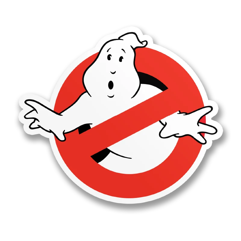 Ghostbusters Logotype Sticker