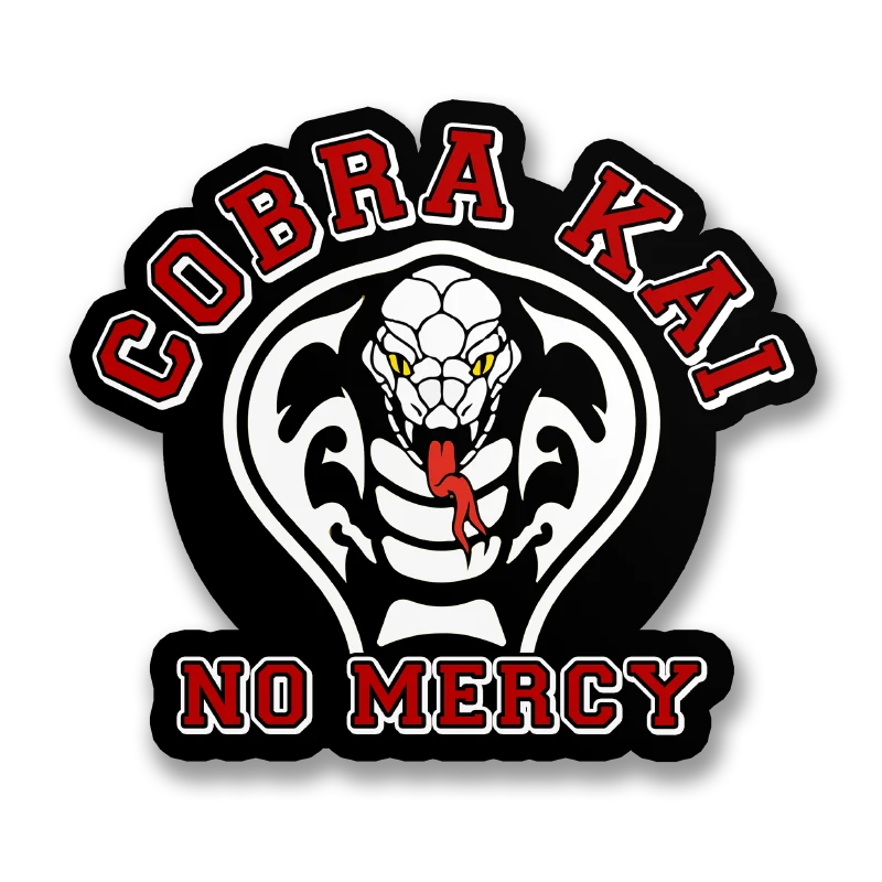 Cobra Kai - No Mercy Sticker