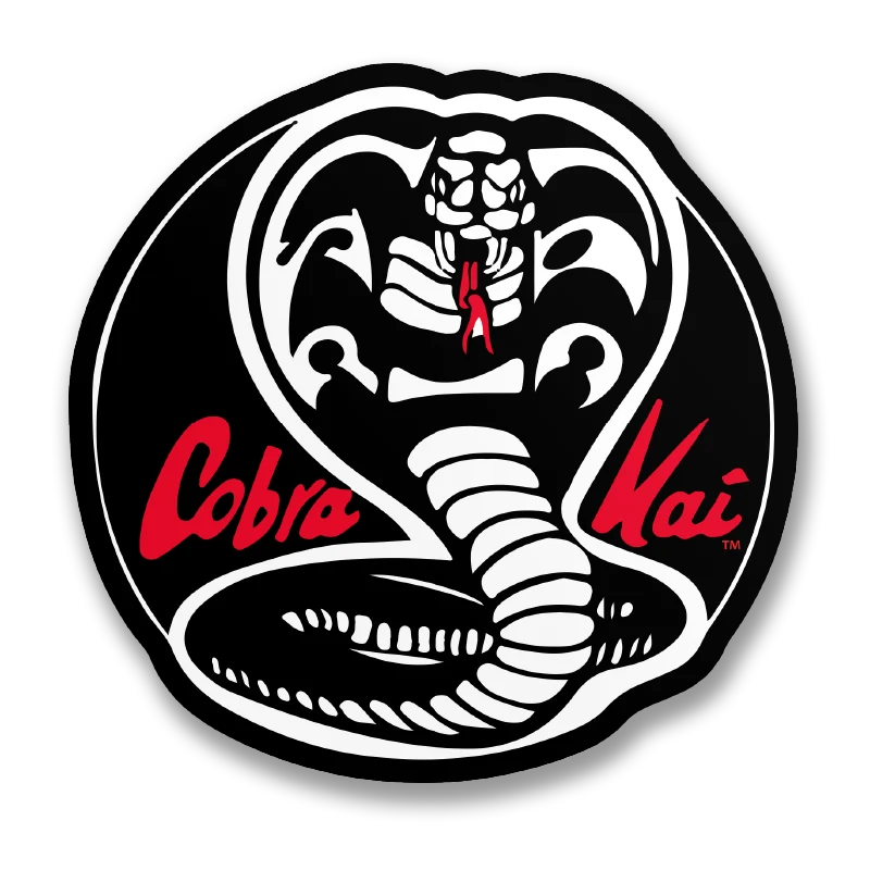 Cobra Kai Patch Sticker