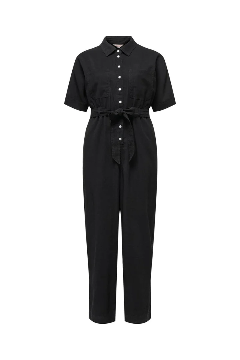 Only - Onlaris Life Ss Jumpsuit Cc - 4911042 Black